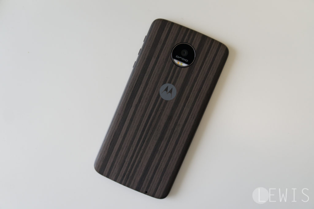 moto z wood style cover